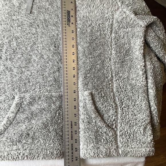 St. John's Bay Men Sweatshirt XXL Gray Fleece Activewear Long Sleeve - Picture 5 of 8